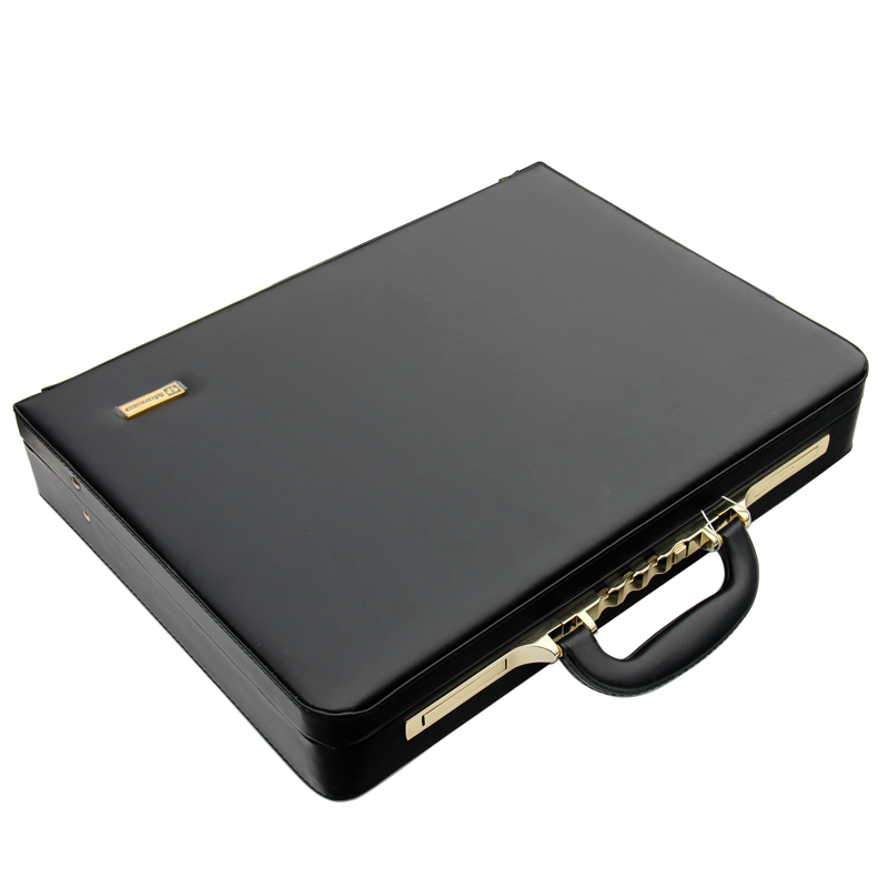 Luxury Bags For Laptop - 高級PUレザー製ローリングラゲージスピナー メンズ ビジネススーツケース ホイール付き 14/18インチ キャビントロリー
