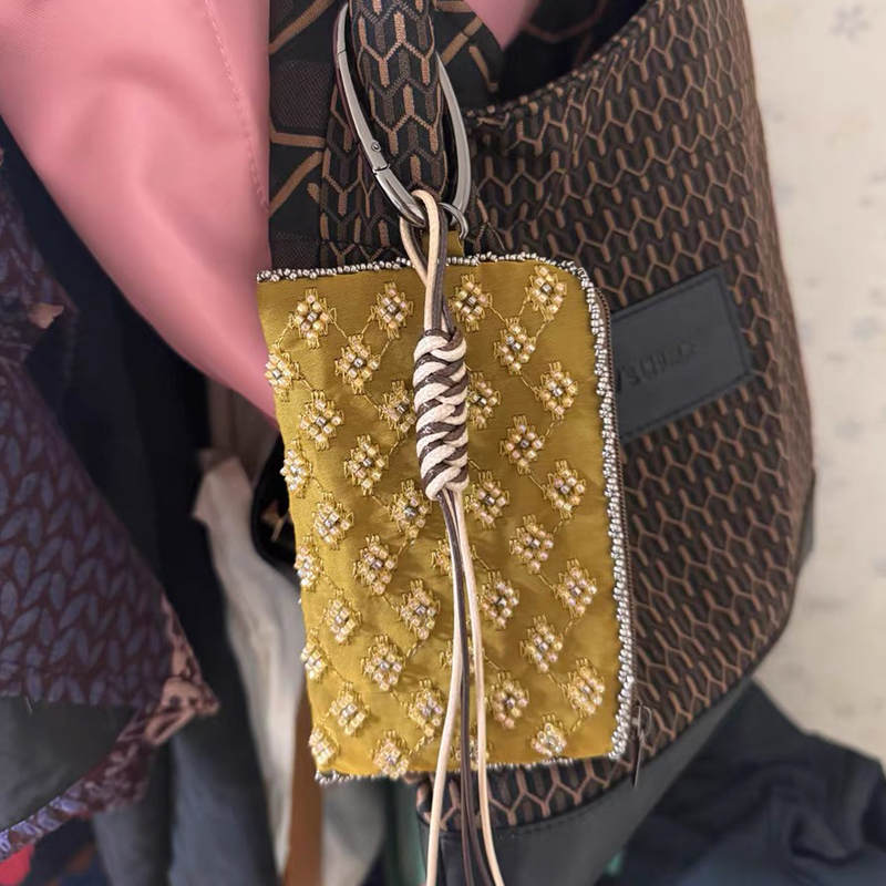 Luxury Bags Women - ミニアクセサリーチャームバッグ レディース 高級デザイナーハンドバッグ 財布 2026年新作 ポリエステル製