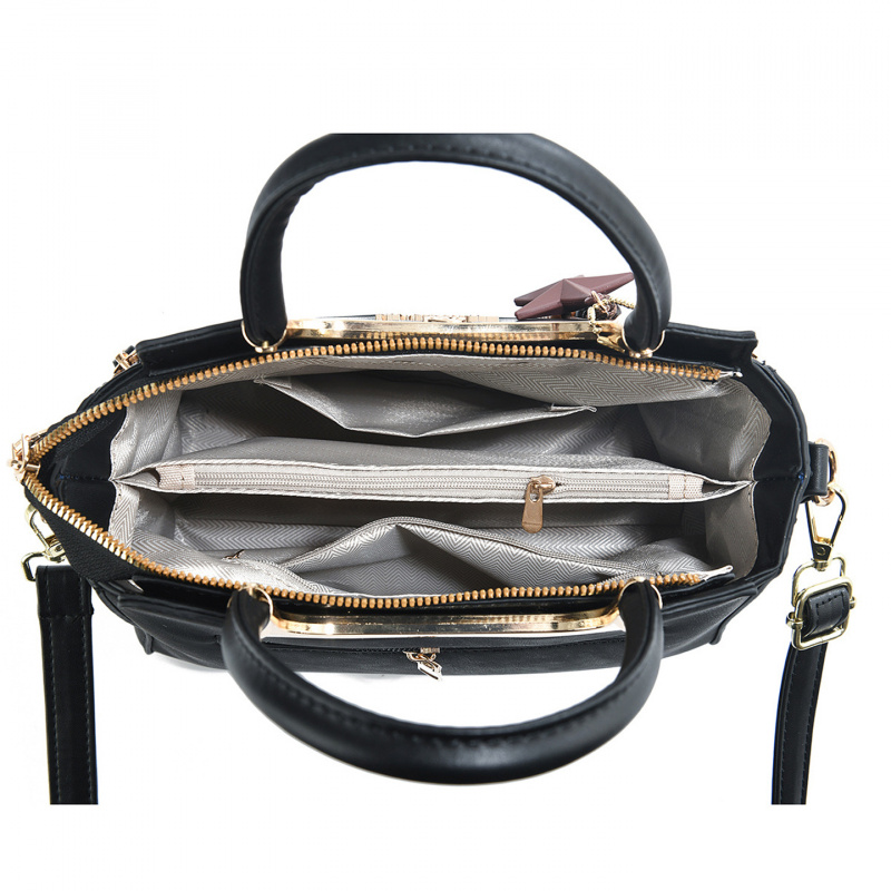 スタイリッシュな女性用ハンドバッグ、無地、高級感、大容量、カ - Luxury Bags のレビューと価格