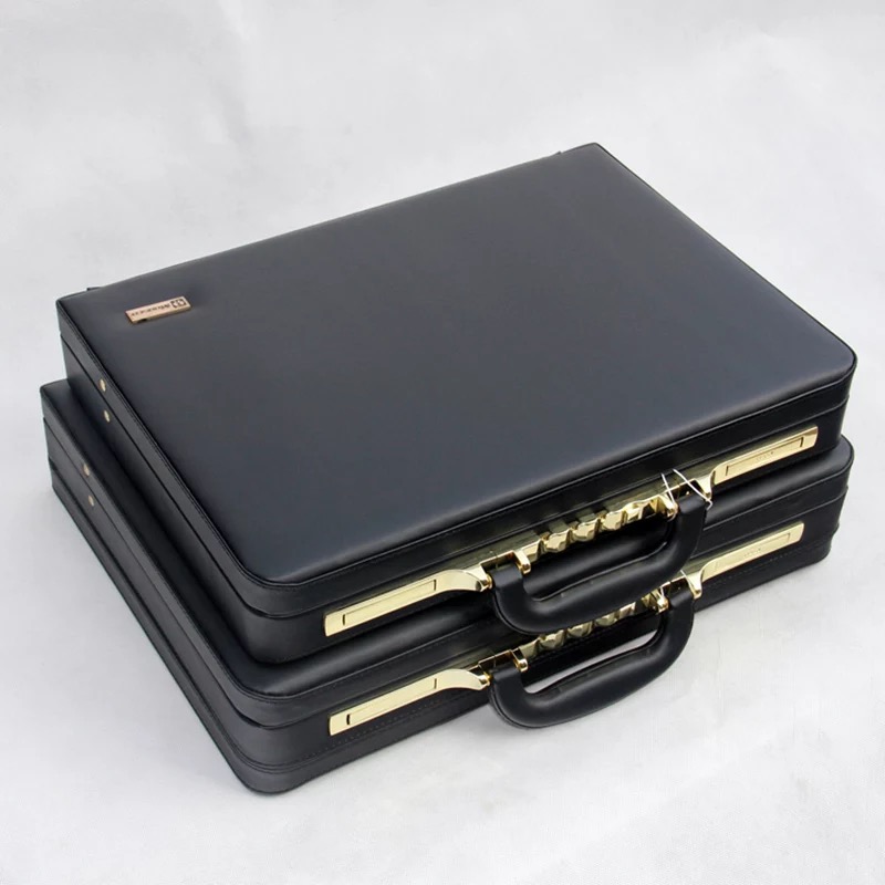 高級PUレザー製ローリングラゲージスピナー メンズ ビジネス - Luxury Bags For Laptop のレビューと価格