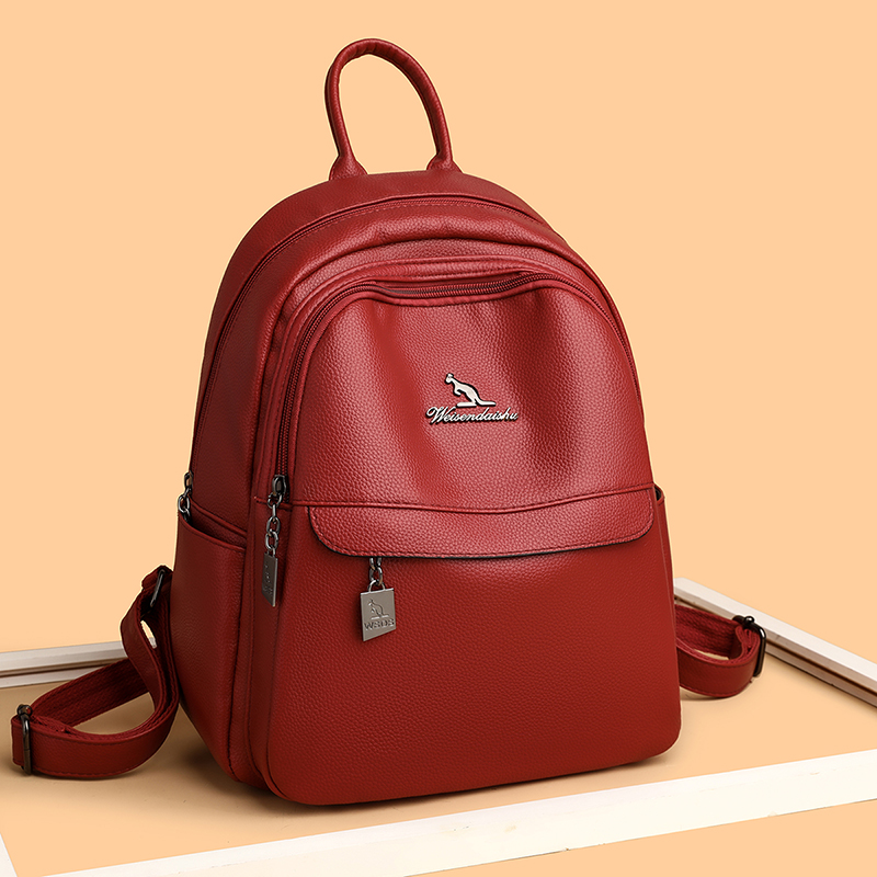 2024 新しい女性のショルダーバッグ高品質レザーバックパッ - Luxury Bags Brands のレビューと価格