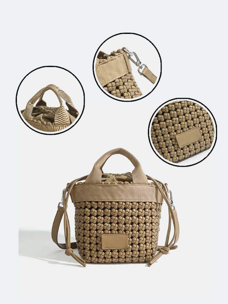 Kazrvna-pu長方形バケットトートバッグ,女性用バッグ - Luxury Bags Price のレビューと価格