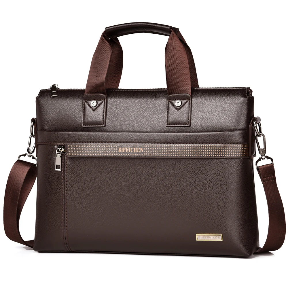 2026 新しい高級ブランド男のハンドバッグ革ラップトップブ - Luxury Bags For Laptop のレビューと価格