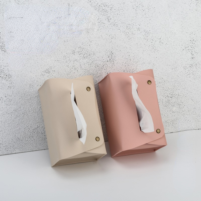 無地 家庭用 PUレザー 取り外し可能 ティッシュボックス  - Luxury Bags Price のレビューと価格