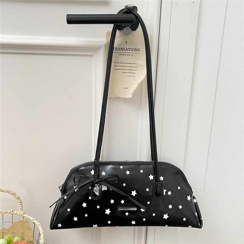 新しい PU スターズボウジッパースイートバッグ絶妙な質感の - Luxury Bags Affordable のレビューと価格