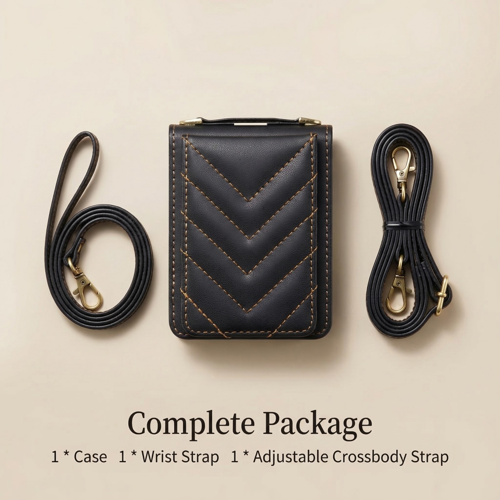 高級V字型キルティングレザークロスボディフォンバッグ（Sam - Luxury Bags のレビューと価格