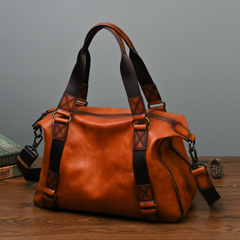    ファッション高級メンズハンドバッグリアルレザー男性シ - Luxury Bags For Laptop のレビューと価格