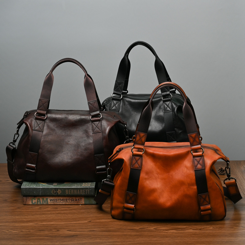    ファッション高級メンズハンドバッグリアルレザー男性シ - Luxury Bags For Laptop のレビューと価格