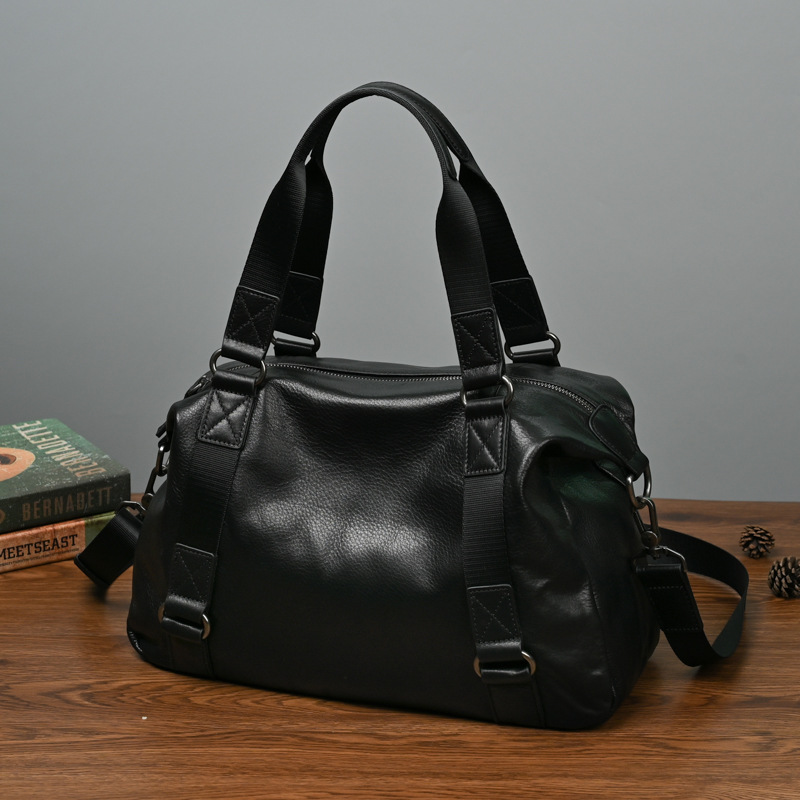    ファッション高級メンズハンドバッグリアルレザー男性シ - Luxury Bags For Laptop のレビューと価格