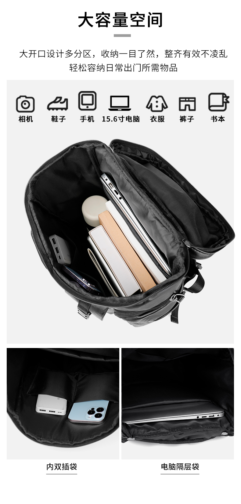ファッションレトロバックパック高級ブランドバックパック男性用 - Luxury Bags Brands のレビューと価格