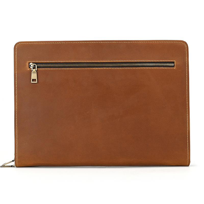 クレイジーホース-メンズレザーiPadケース,12.9インチ - Luxury Bags For Laptop のレビューと価格