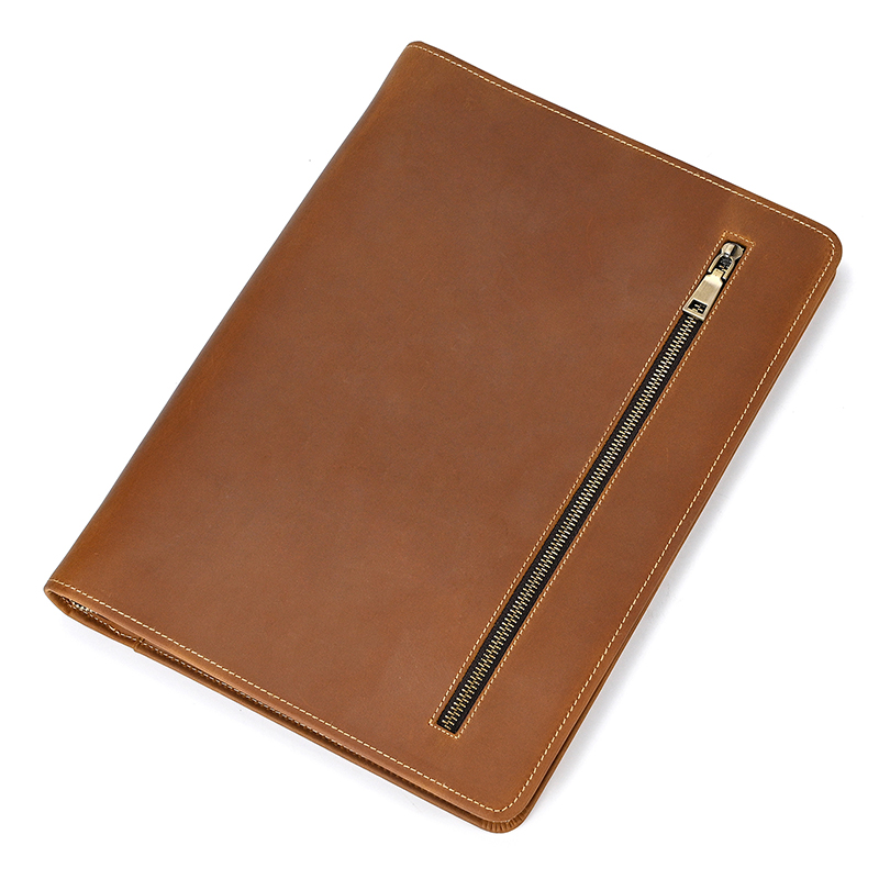 クレイジーホース-メンズレザーiPadケース,12.9インチ - Luxury Bags For Laptop のレビューと価格